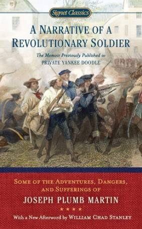 book titled A Narrative of a Revolutionary Soldier.